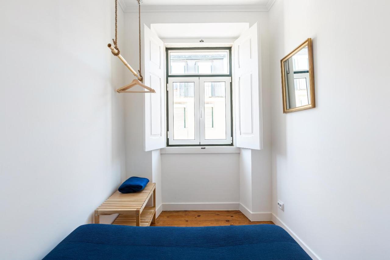 White & Blue Vintage Home In Graca 리스본 외부 사진