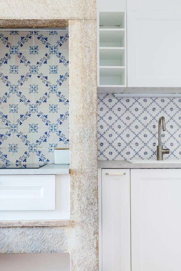 White & Blue Vintage Home In Graca 리스본 외부 사진